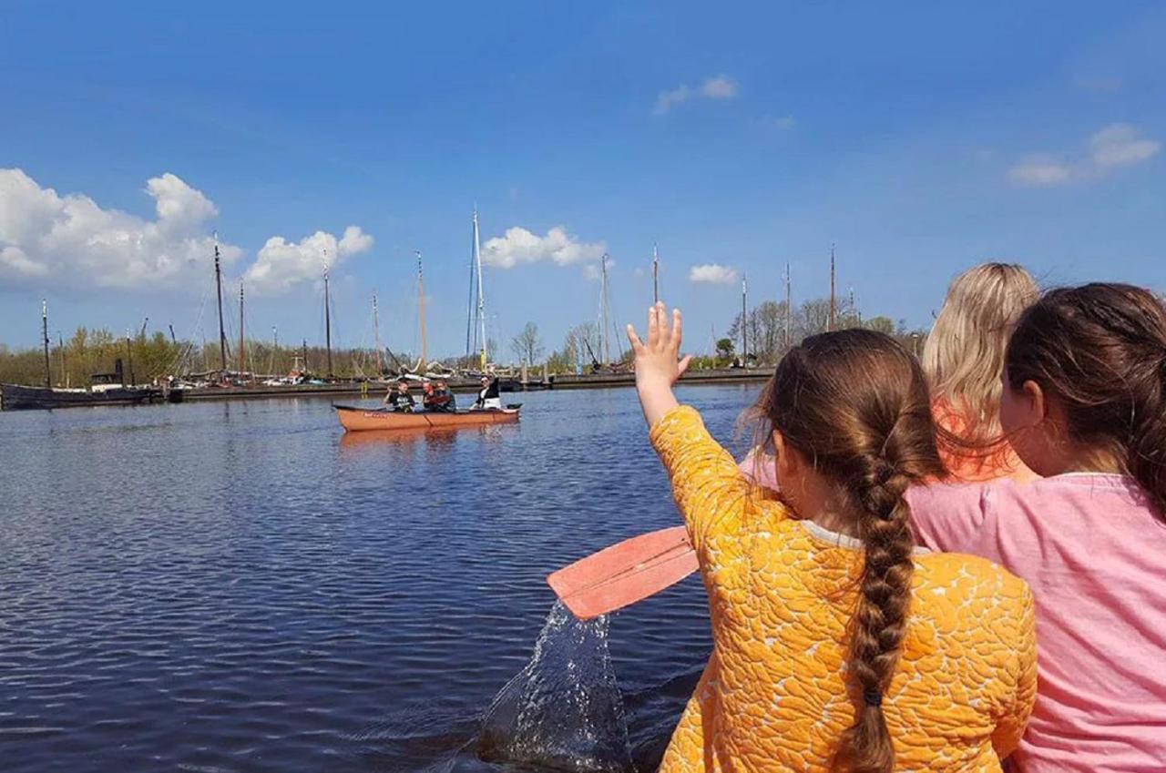 Chalet Op Camping Lauwersoog Met 3 Slaapkamers En Vaatwasser - Joycasa Екстер'єр фото